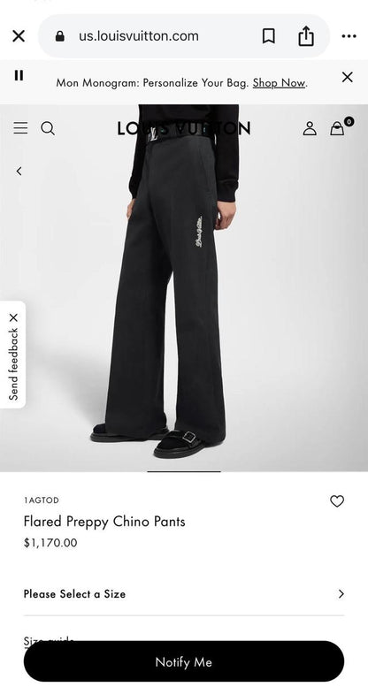 Louis Vuitton Pants