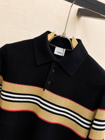 Burrbery Polo Sweaters 2 colors
