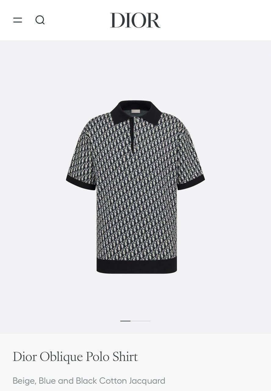Dior Polo Shirt 3 colors