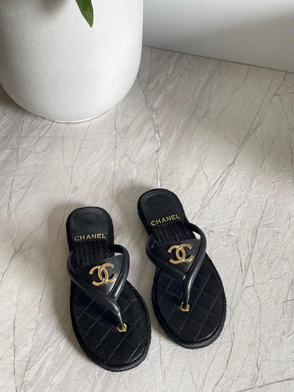Chanel Slippers 2 colors