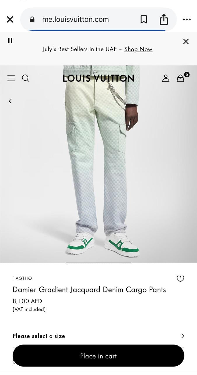 Louis Vuitton Pants