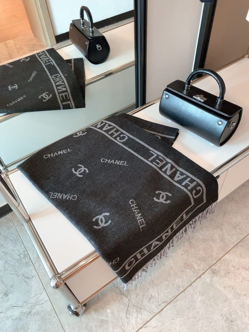 Chanel Unisex Scarf 3 colors