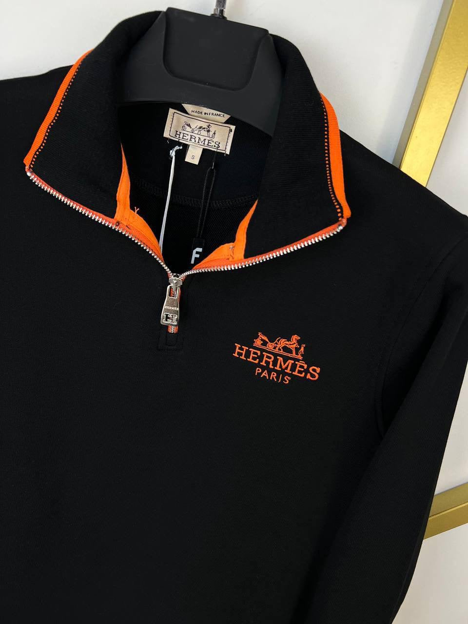 Hermes Half Zipper Sweater 3 colors