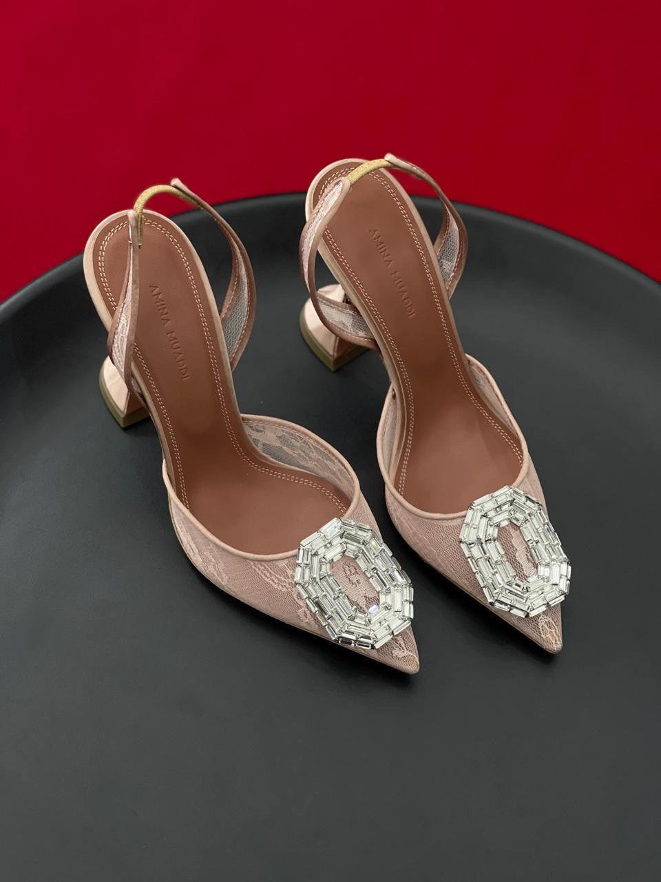 Amina Muaddi Heels 3 colors