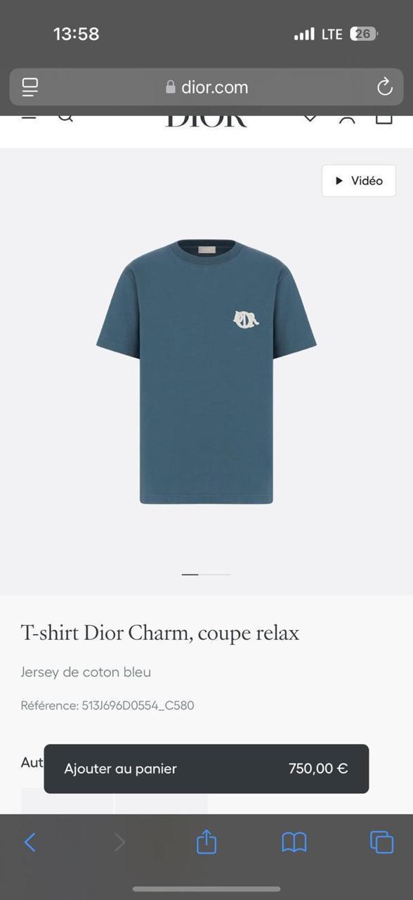 Dior T-Shirt 4 colors