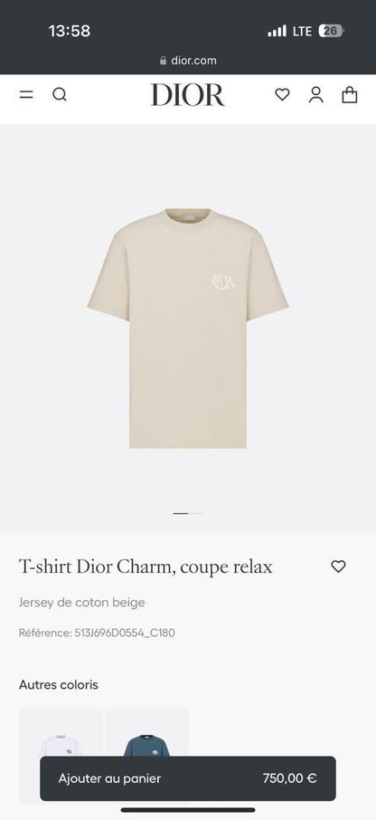 Dior T-Shirt 4 colors