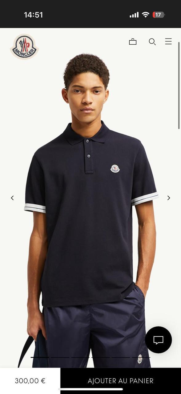 Moncler Polo Shirt 5 colors