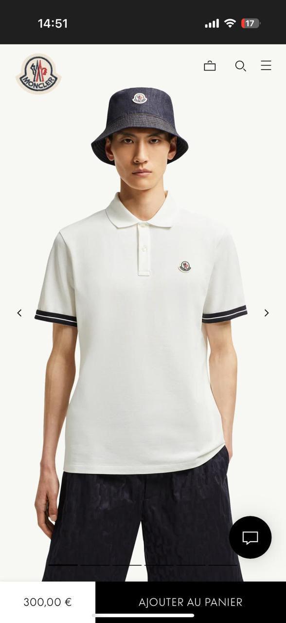 Moncler Polo Shirt 5 colors
