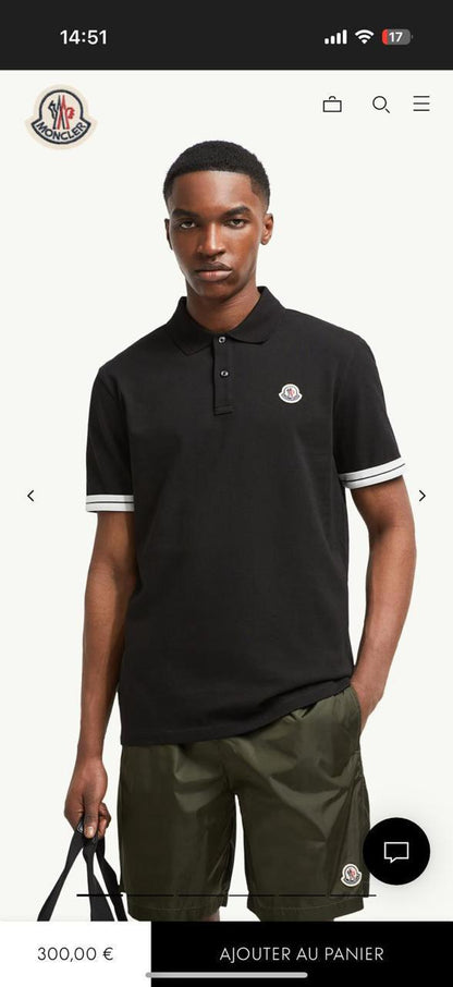 Moncler Polo Shirt 5 colors