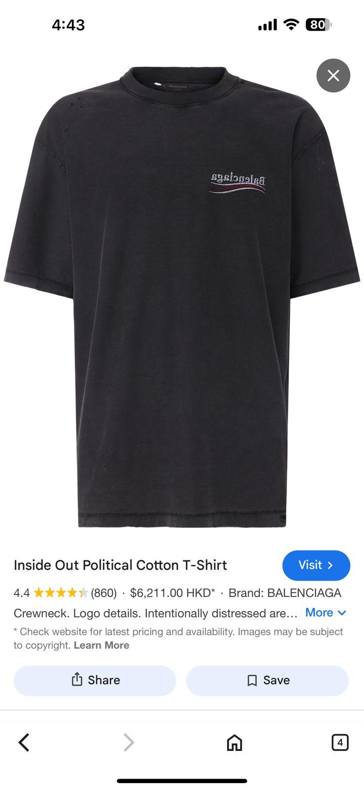 Balenciaga T-Shirt 5 colors
