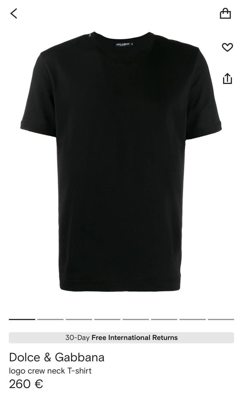 Dolce & Gabbana T-Shirt 5 colors