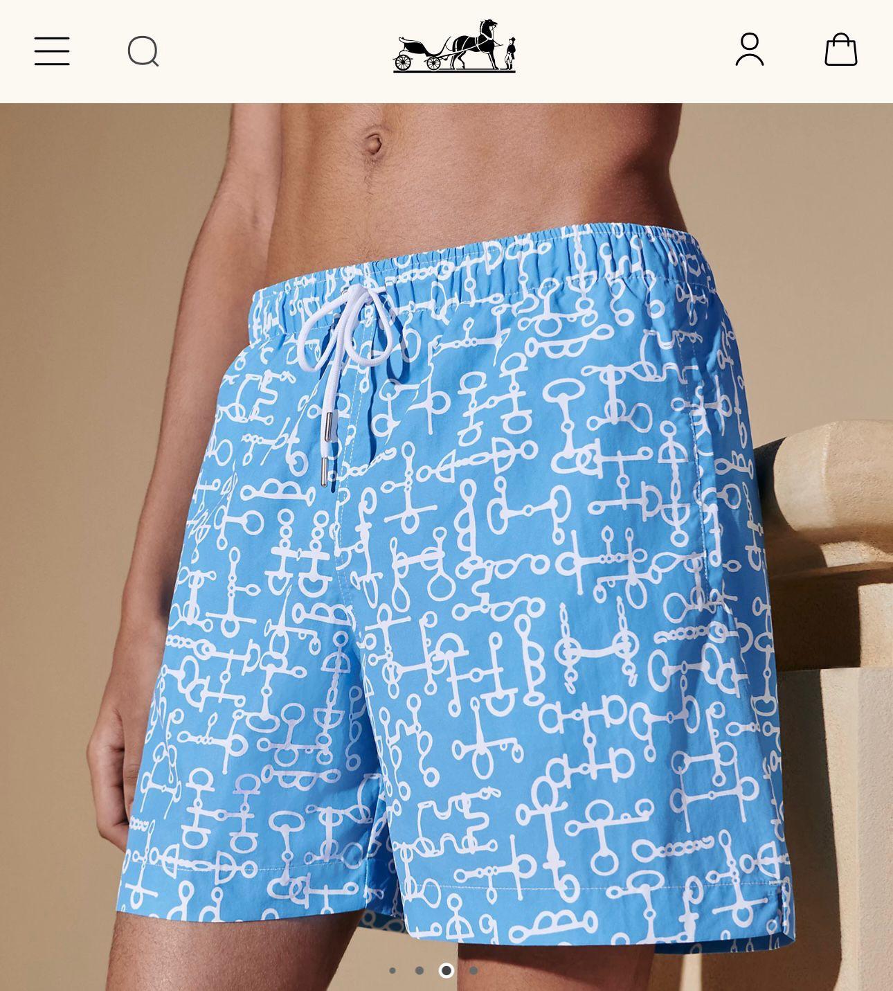 Hermes Swimming Shorts 3 colors