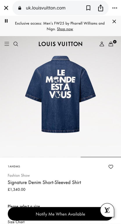 Louis Vuitton Shirt