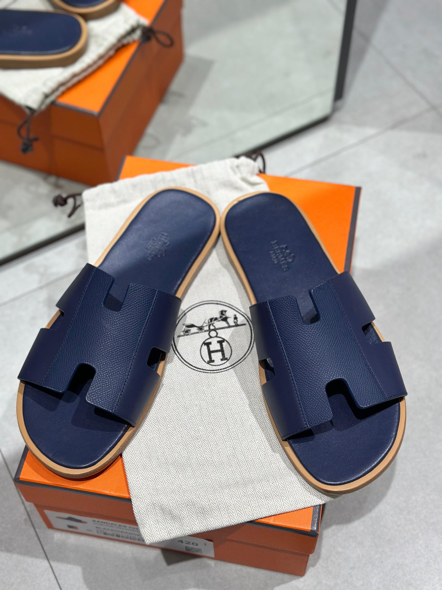 Hermes Slipper