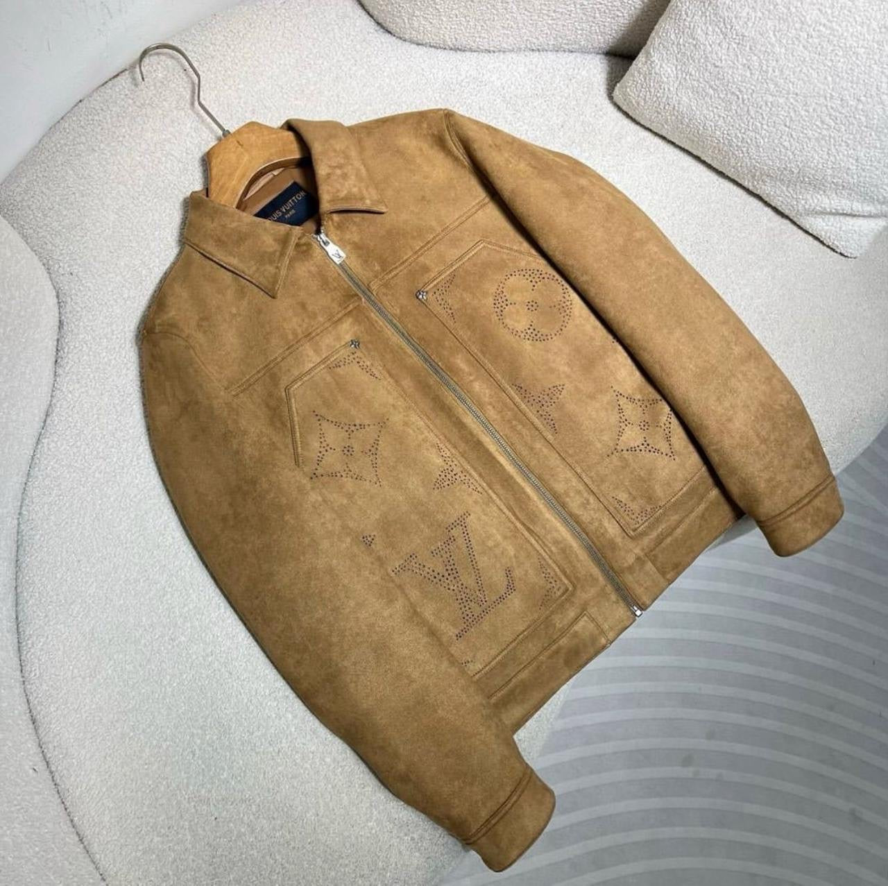 Louis Vuitton Suede Jacket