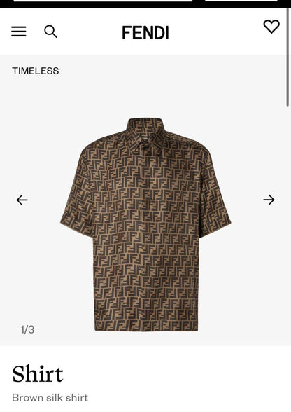 Fendi Silk Set