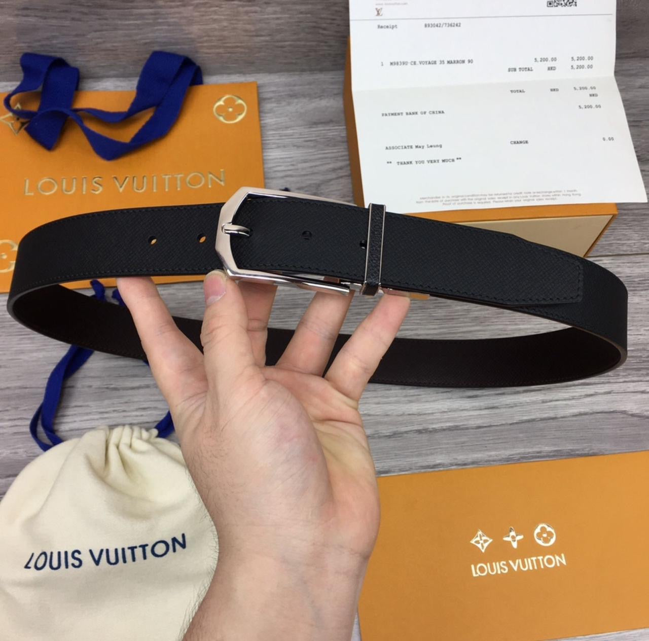 Louis Vuitton Belt 2 colors