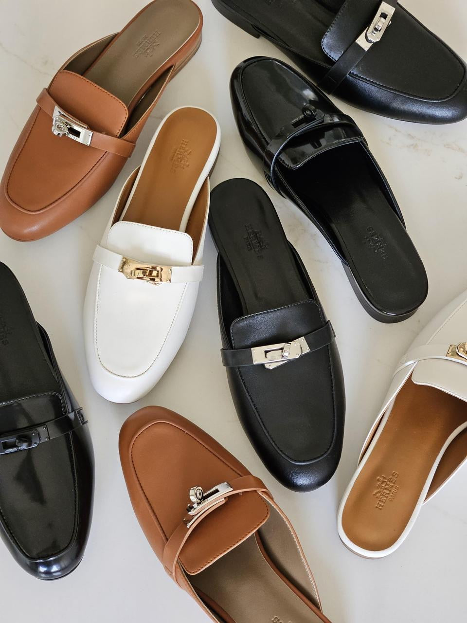 Hermes Mules 4 colors