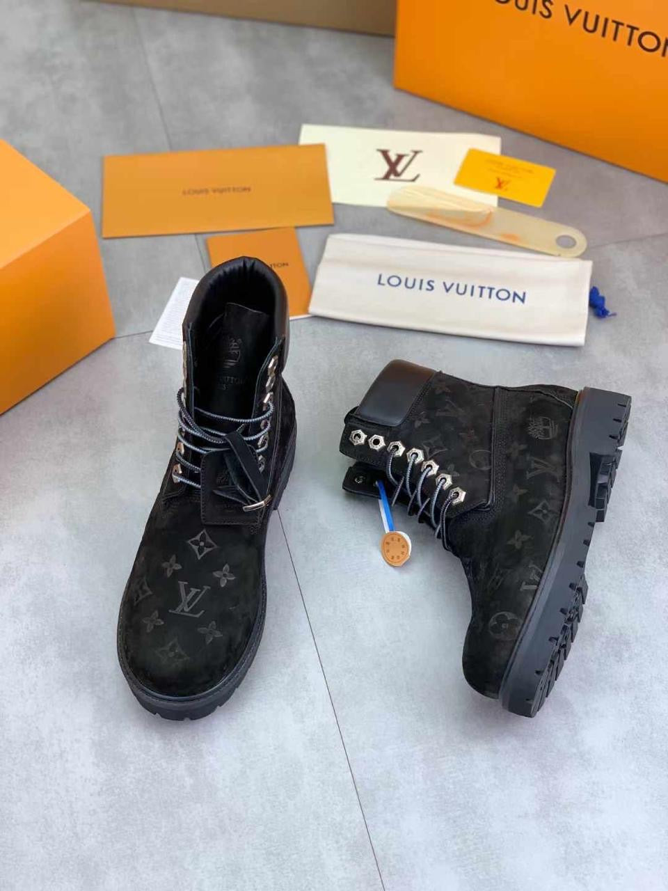 Louis Vuitton x Timberland Boots