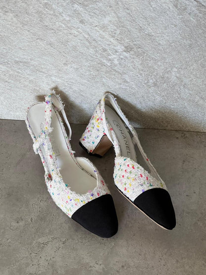 Chanel Heels 3 Colors
