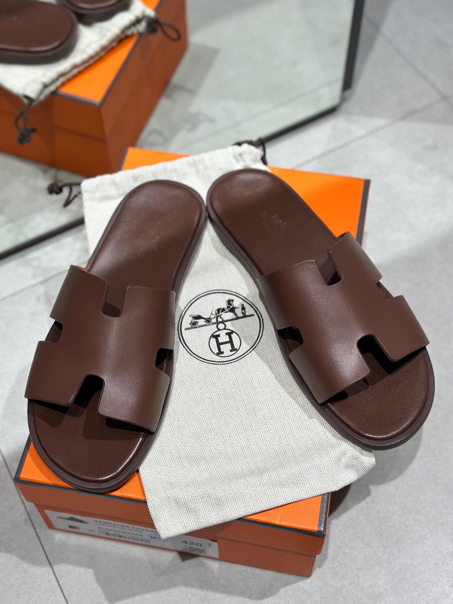 Hermes Slipper