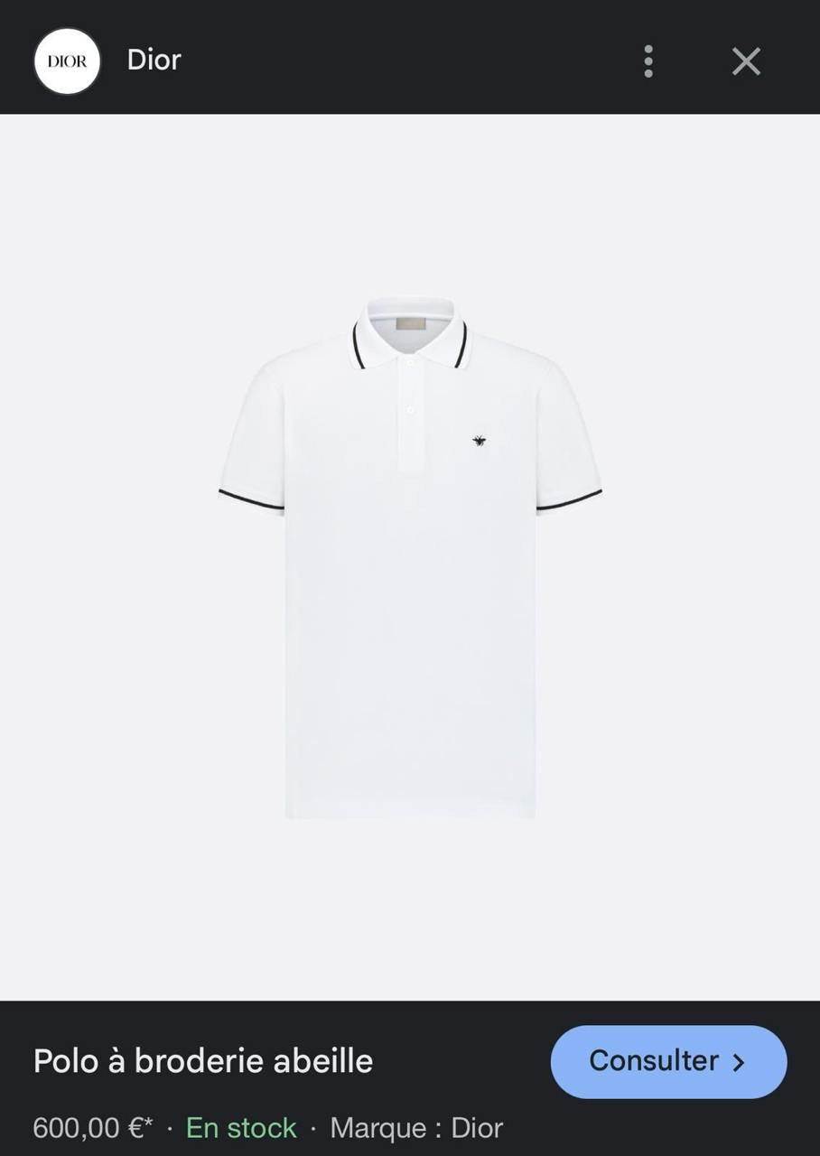 Dior Polo Shirt 3 colors