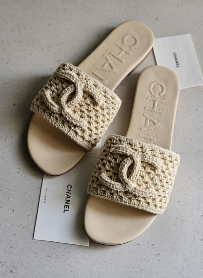 Chanel Slippers 3 colors