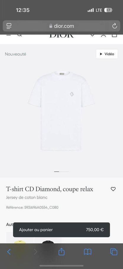 Dior T-Shirt 2 colors