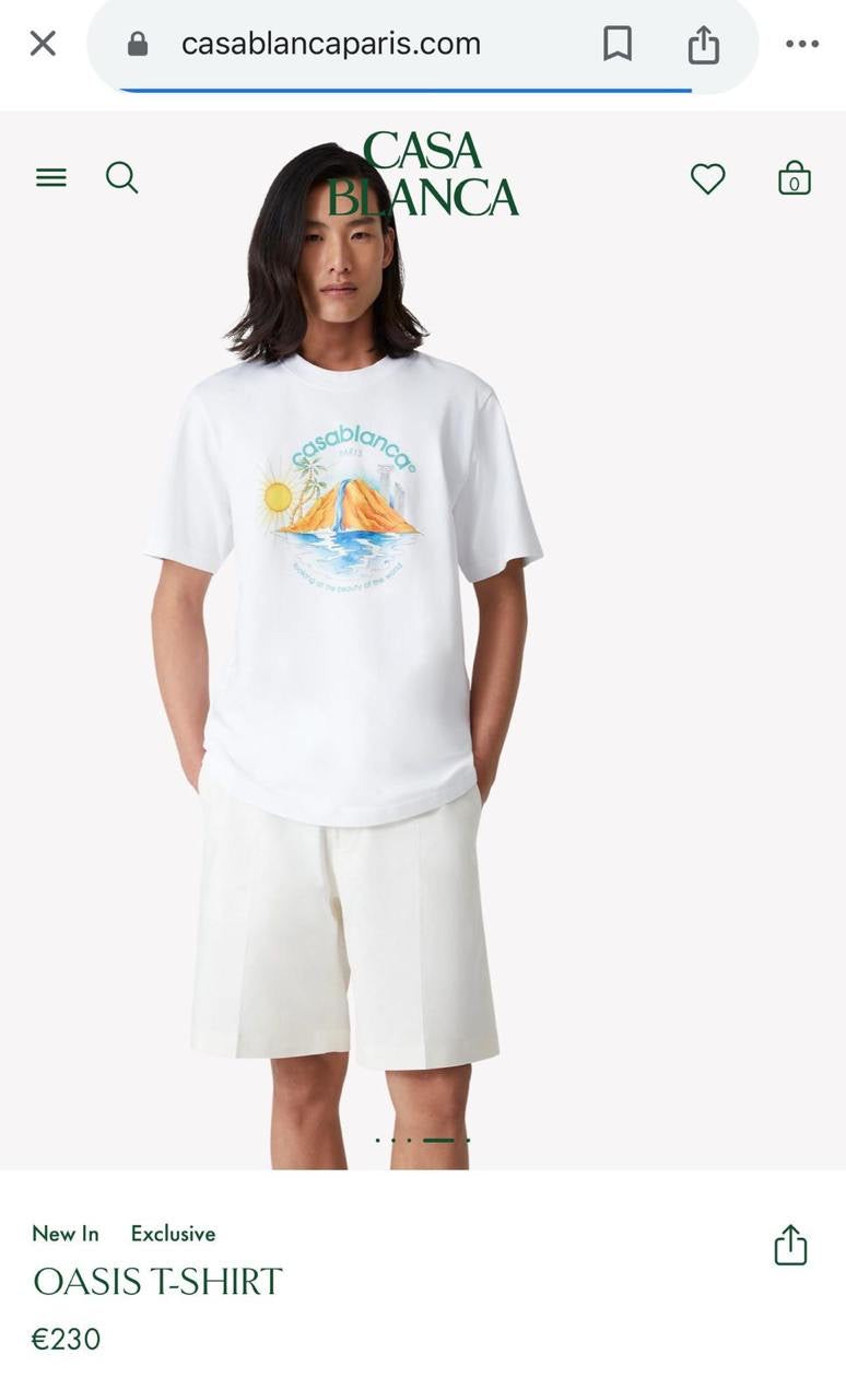 Casablanca T-Shirt 2 colors