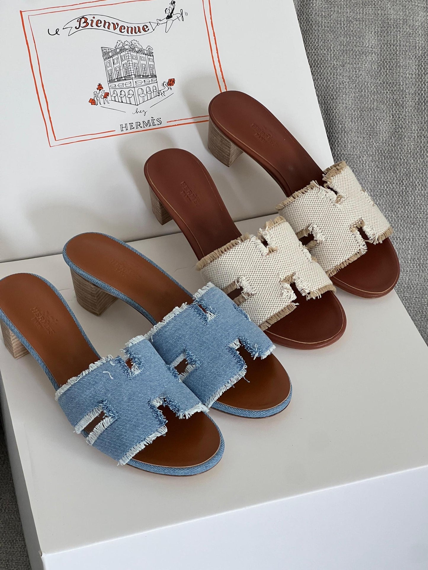 Hermes Heels 2 colors