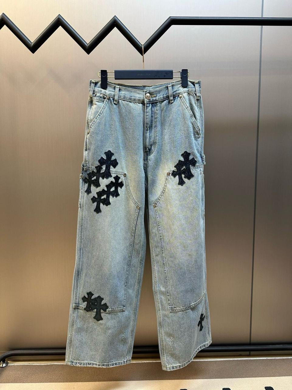 Chrome Hearts Jeans Pants