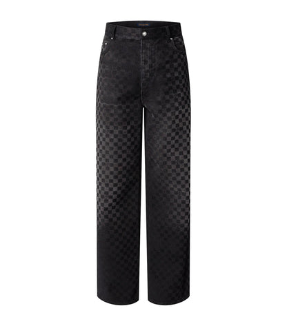Louis Vuittom Wide Leg Denim Pants
