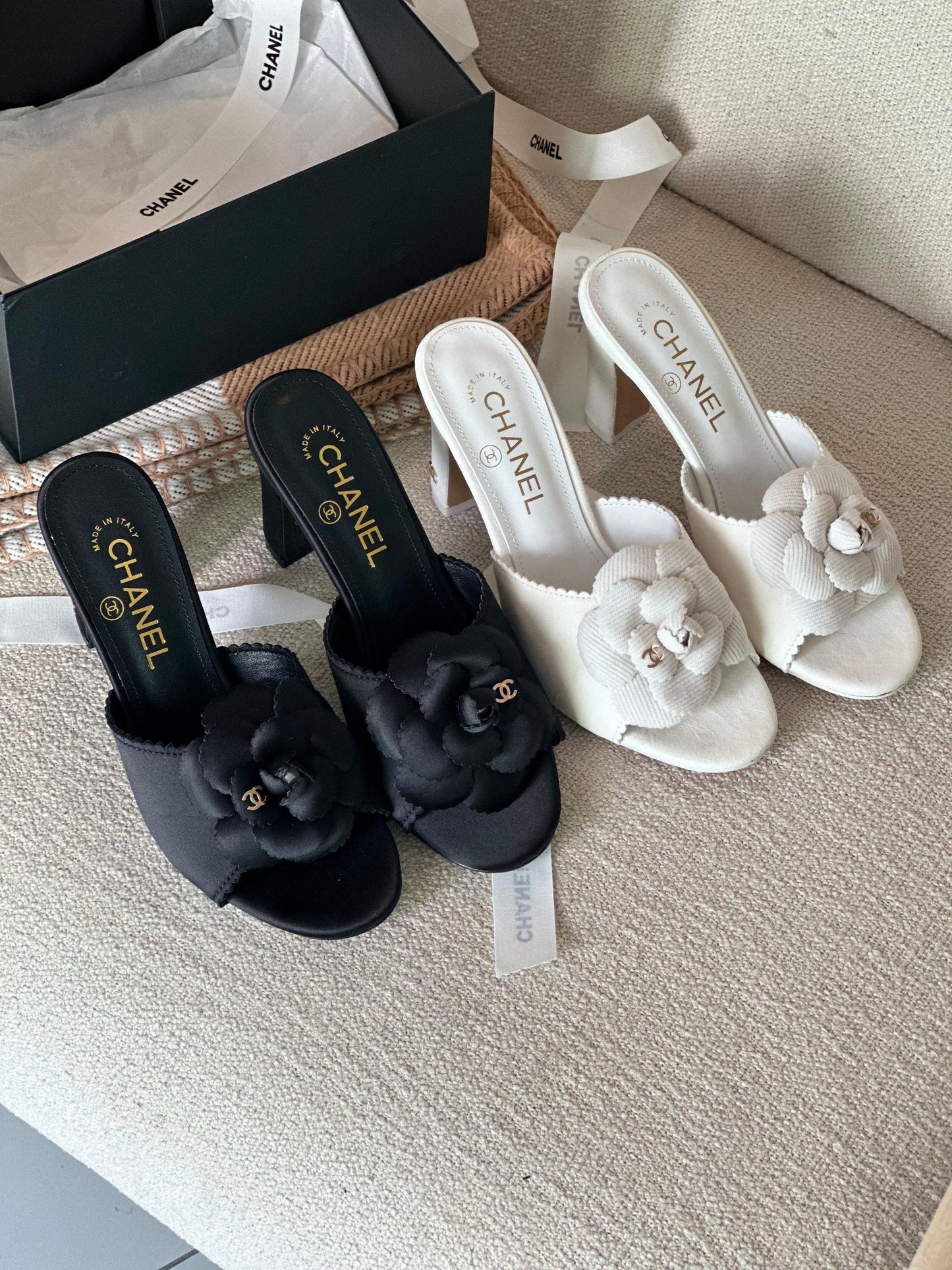 Chanel Heels 2 colors