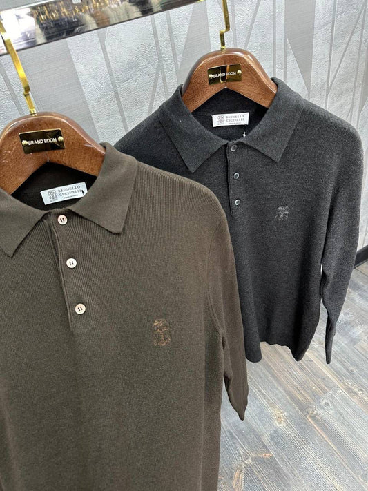 Brunello Cucinelli Polo Sweater