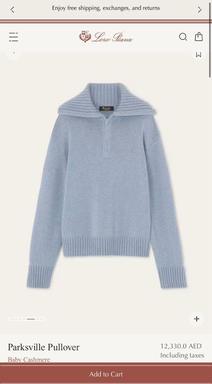 Loro Piana Polo Sweater