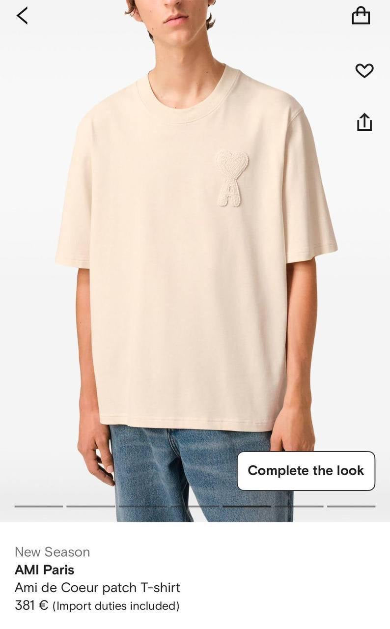 AMI T-Shirt 4 colors