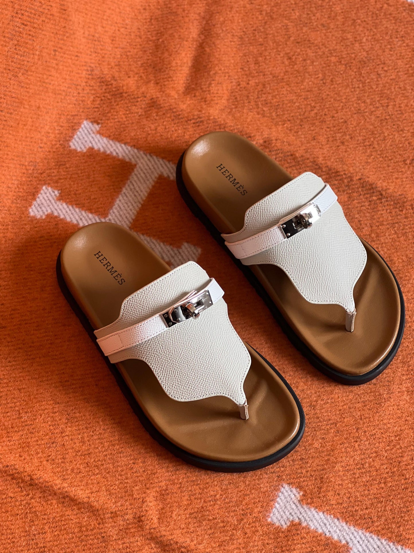 Hermes Slippers