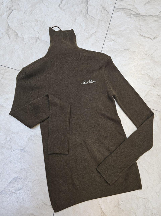 Loro Piana High Neck Ling Sleeve Sweaters 2 colors