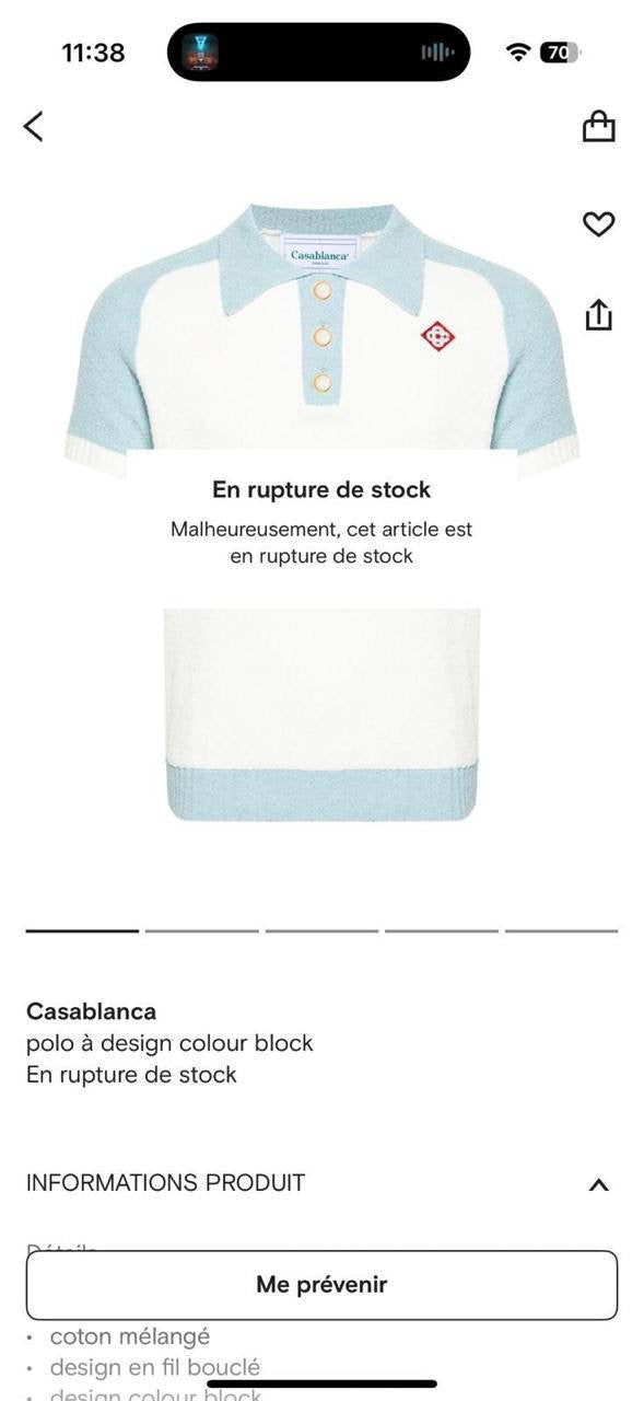 Casablanca Polo Shirt 2 colors