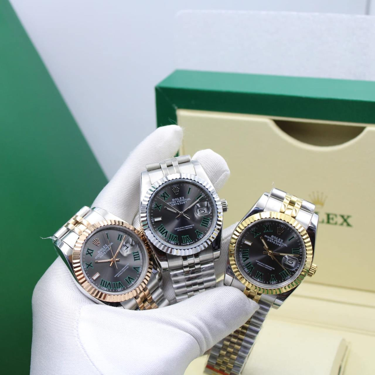 Rolex Date Just Watch 3 colors