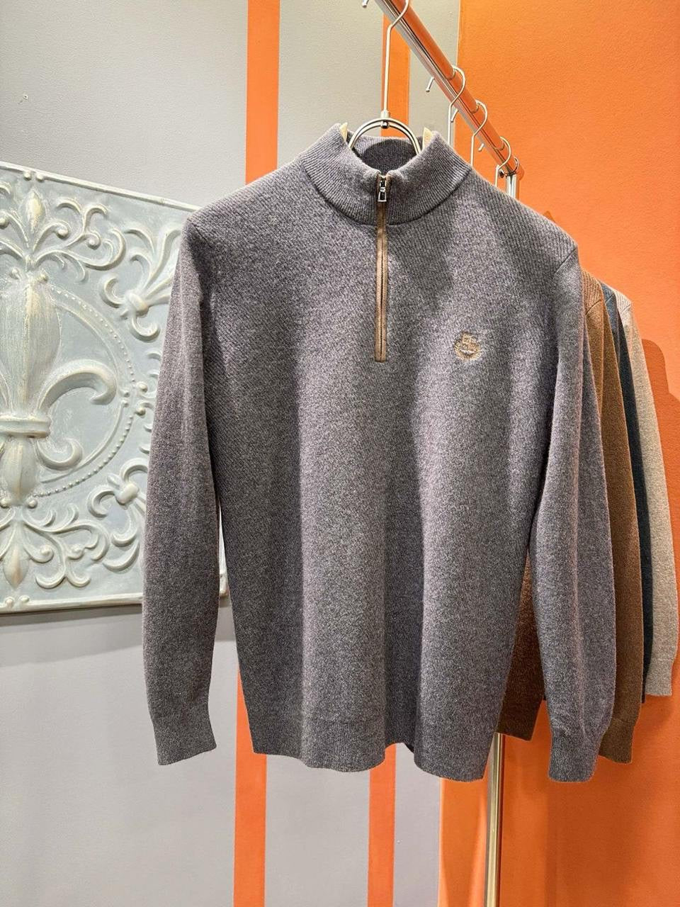 Loro Piana Half Zip Sweaters 5 colors