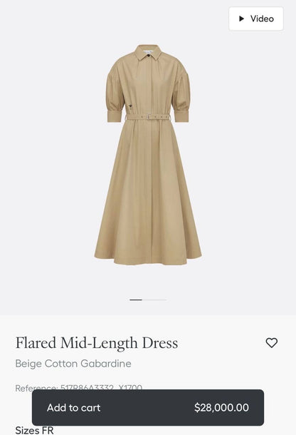 Dior Dress
