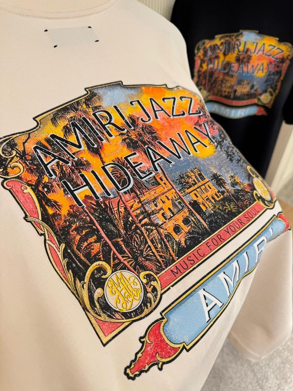 Amiri Jazz Hideway T-Shirt 2 colors