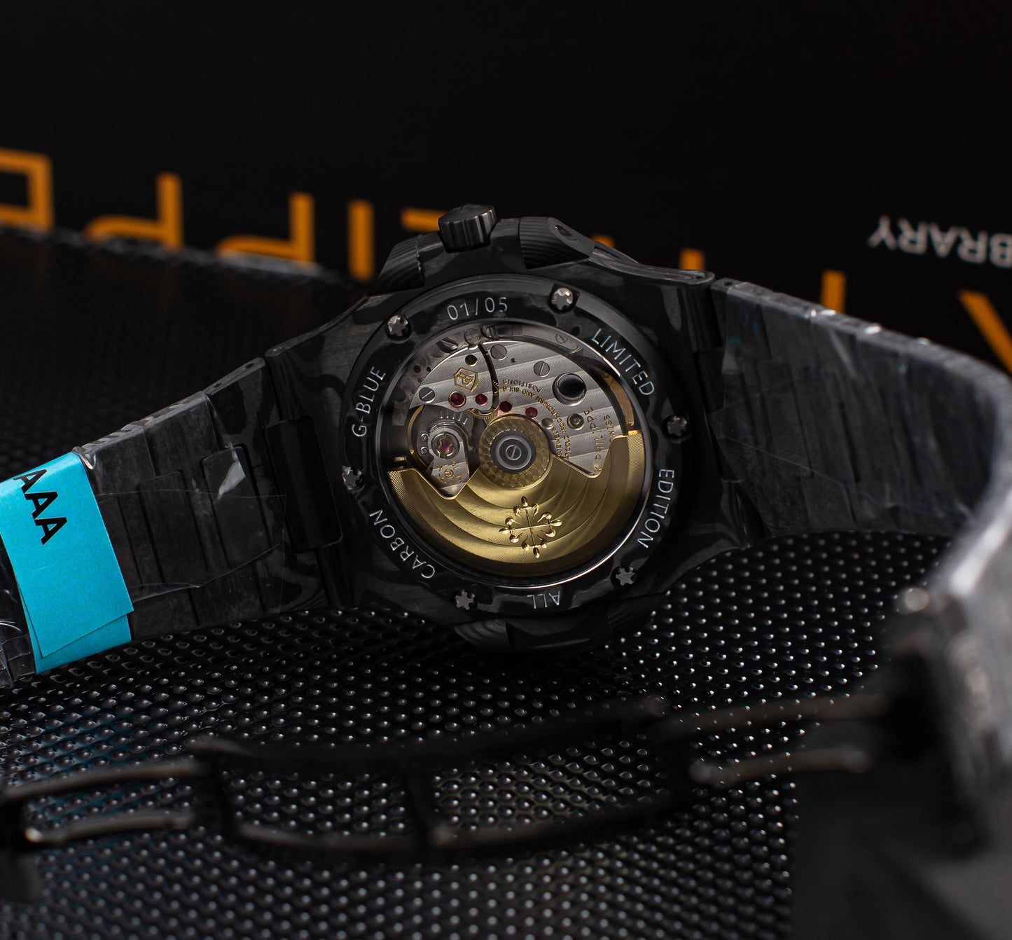 Patek Philippe DiW Carbon Nautilus 2 Colors