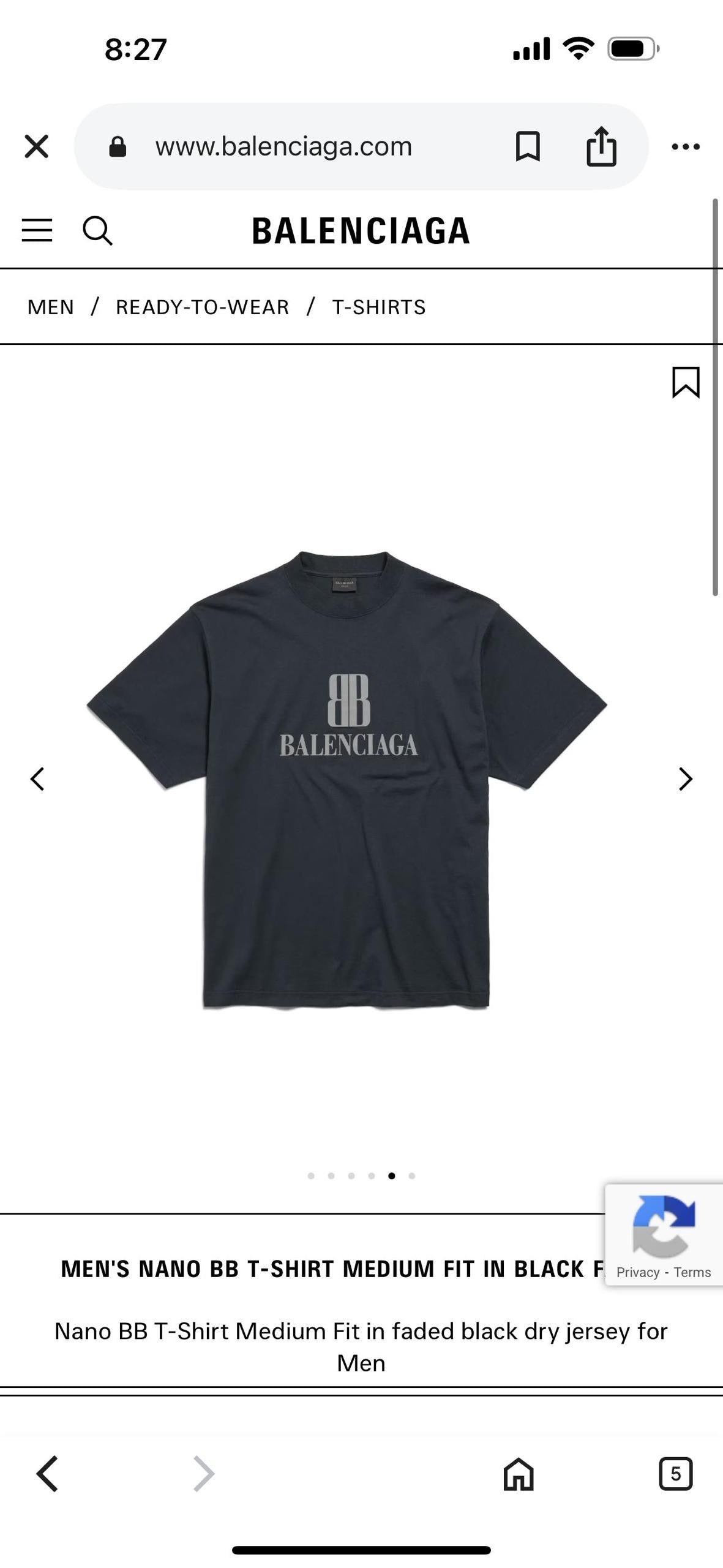 Balenciaga T-Shirt 2 colors