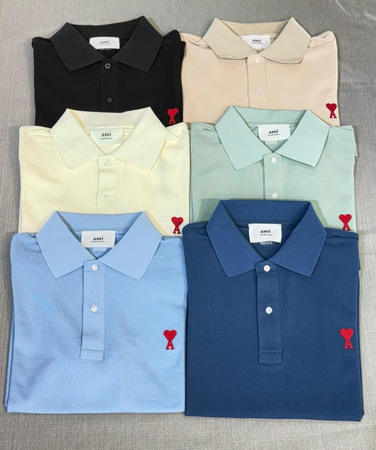Ami Paris Polo Shirt 7 colors