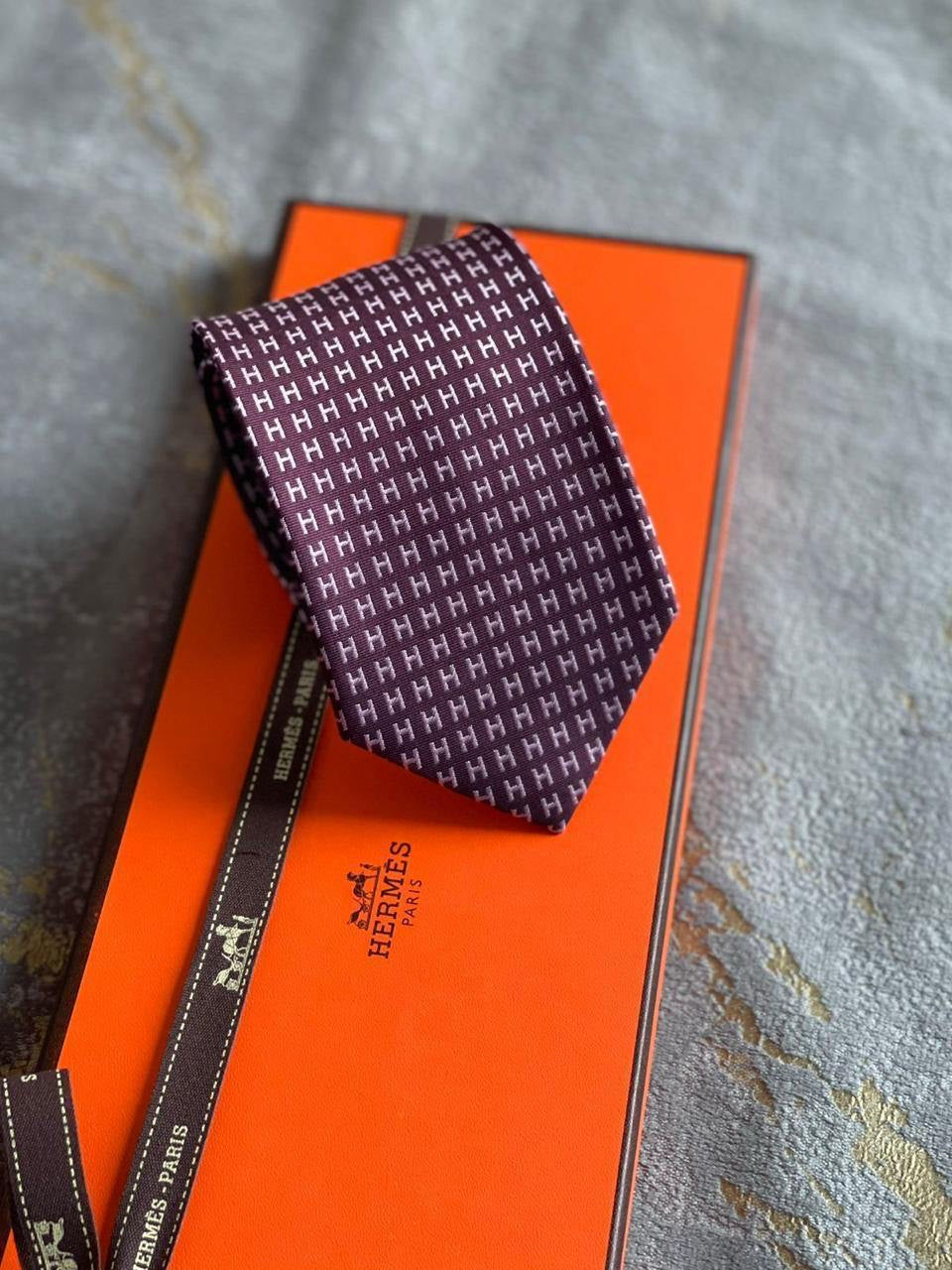 Hermes Tie 2 colors