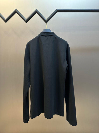 Prada Long Sleeve Polo Shirt