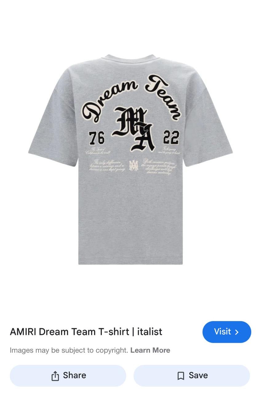 Amiri T-Shirt 2 colors
