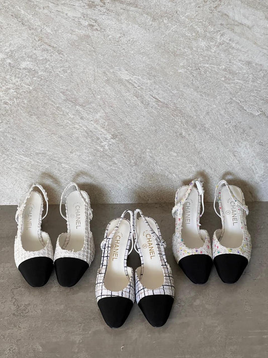 Chanel Heels 3 Colors